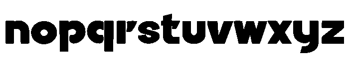 Solvora Font LOWERCASE