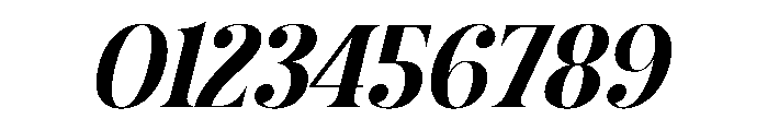 Solyra Italic Font OTHER CHARS