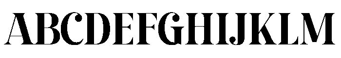Solyra Regular Font UPPERCASE