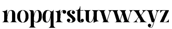 Solyra Regular Font LOWERCASE