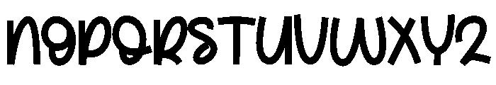Some Baby Font UPPERCASE