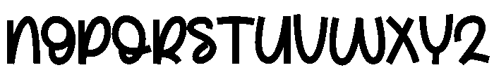 Some Baby Font LOWERCASE