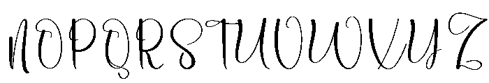 Someday Camping Font UPPERCASE