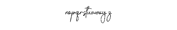 Someday Remedial Font LOWERCASE