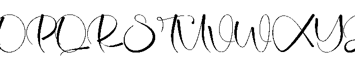 Someday1 Font UPPERCASE