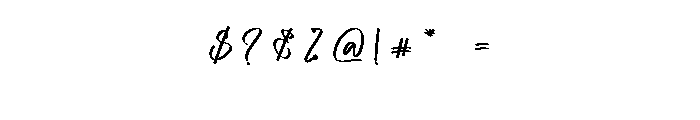 Someday2 Font OTHER CHARS