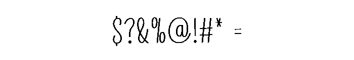 Someone Beloved Font OTHER CHARS