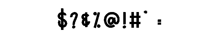 Someone Jacket Font OTHER CHARS