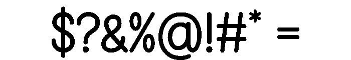 Someone Kooky Bold Font OTHER CHARS