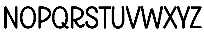 Someone Kooky Bold Font UPPERCASE