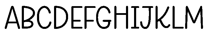 Someone Kooky Font UPPERCASE