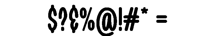 Something Gladdens Regular Font OTHER CHARS