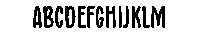 Something Gladdens Regular Font UPPERCASE