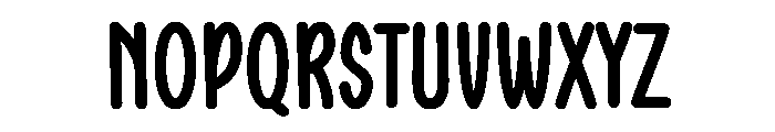 Something Gladdens Regular Font UPPERCASE