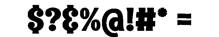 Something Halloween Font OTHER CHARS
