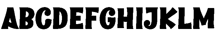 Something Halloween Font UPPERCASE