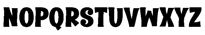 Something Halloween Font UPPERCASE