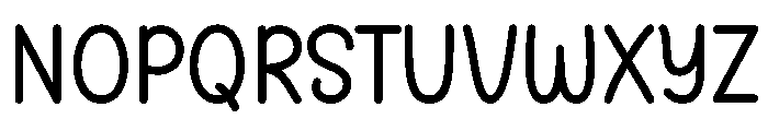 Something Refined Regular Font UPPERCASE