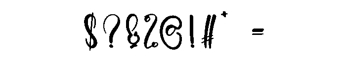 Something Snowflake Font OTHER CHARS
