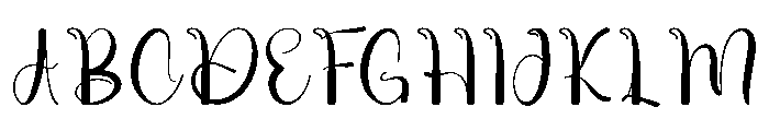 Something Valentine Font UPPERCASE