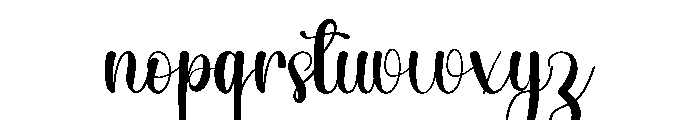 Something Valentine Font LOWERCASE