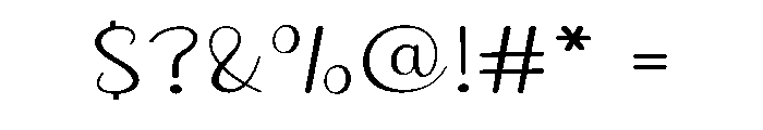 Something Vintage Font OTHER CHARS
