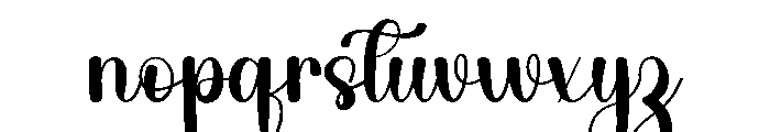 Something Vintage Font LOWERCASE
