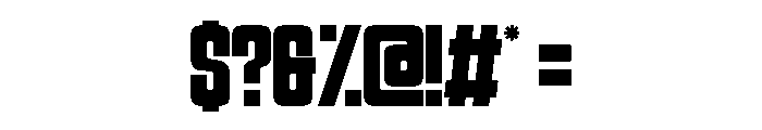 Somethings Regular Font OTHER CHARS