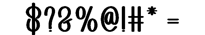 Somethinks Font OTHER CHARS