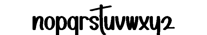 Somethinks Font LOWERCASE