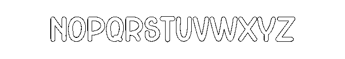 Sometime For You Font UPPERCASE