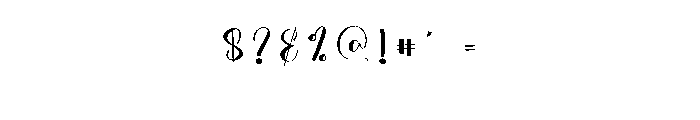 Sometimes2 Font OTHER CHARS