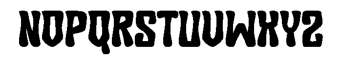 Somhen Font UPPERCASE