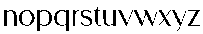 Sonaria Regular Font LOWERCASE