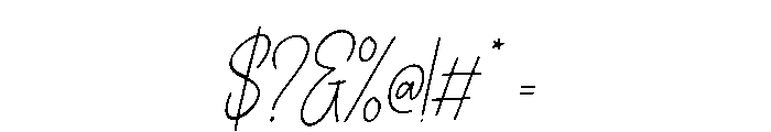 Sondra Script Regular Font OTHER CHARS