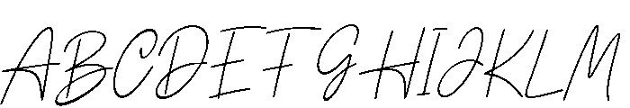 Sondra Script Regular Font UPPERCASE