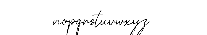 Sondra Script Regular Font LOWERCASE