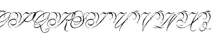 Song Camysa Italic Font UPPERCASE