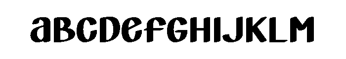 Song Font UPPERCASE