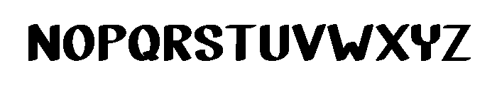 Song Font UPPERCASE