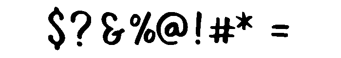 Songful Wedding Regular Font OTHER CHARS