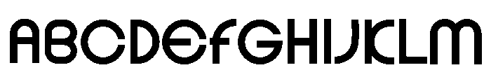 Songs Regular Font UPPERCASE
