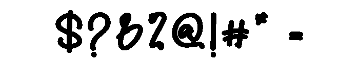 Songtime Font OTHER CHARS