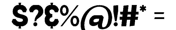 Sonic Fonty Regular Font OTHER CHARS