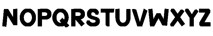 Sonic Fonty Regular Font LOWERCASE