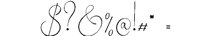 Sonyalea Font OTHER CHARS