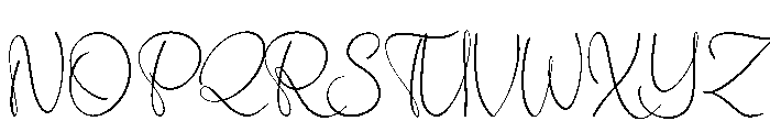 Sonyalea Font UPPERCASE