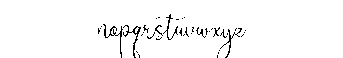 Sonyalea Font LOWERCASE