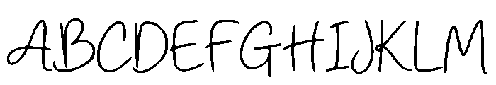 Sooney Regular Font UPPERCASE