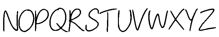 Sooney Regular Font UPPERCASE